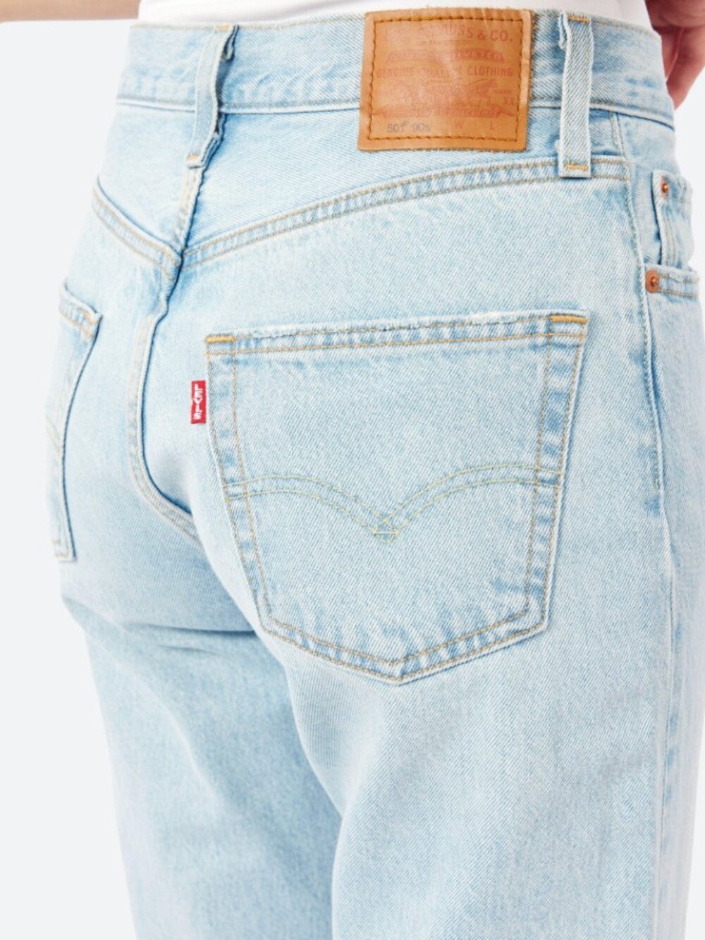 Levi's 501 '90s Women's Jeans in "Ever Afternoon" — style # A1959-0011. Mid-rise